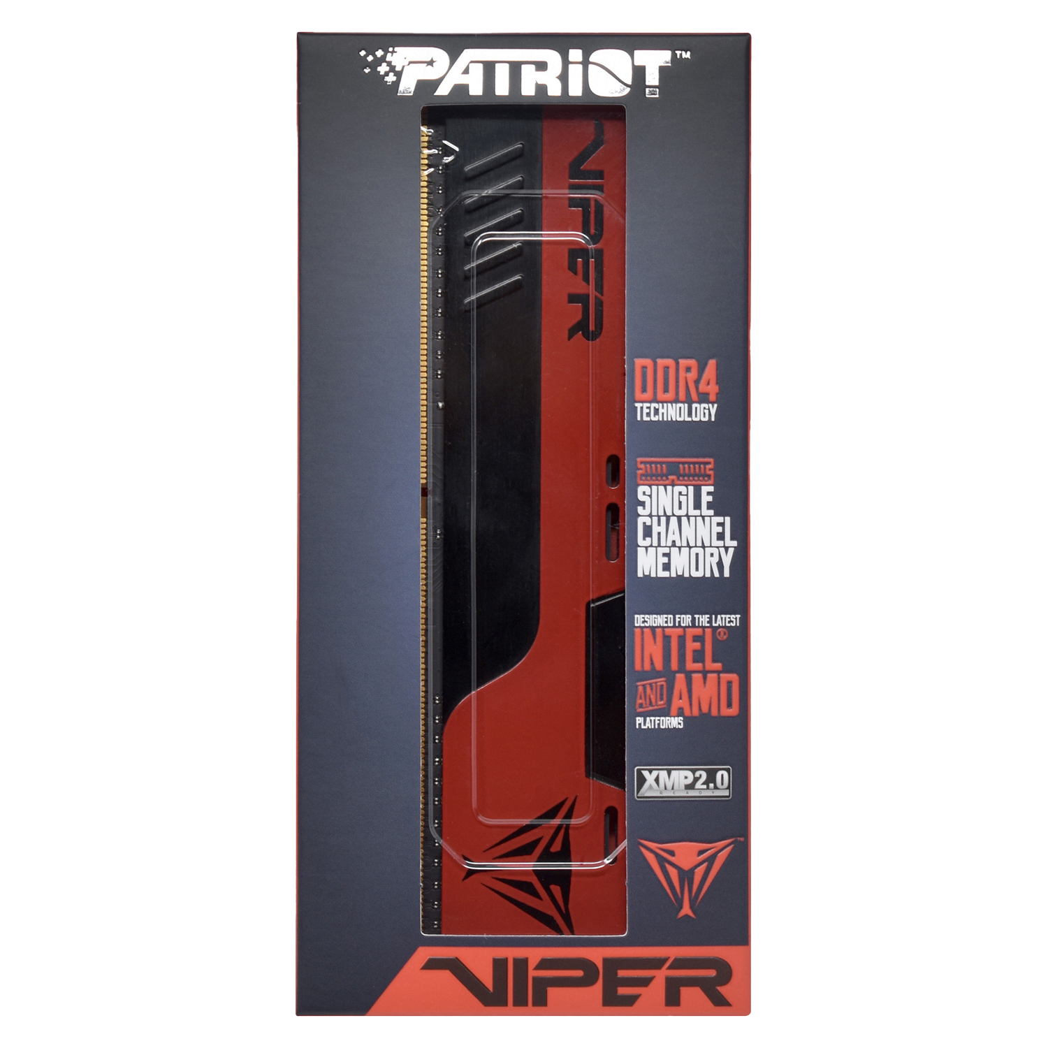 Memória Patriot Viper Elite 2 / DDR4 / 16GB / 4000MHz / 1X16GB - (PVE2416G400C0)