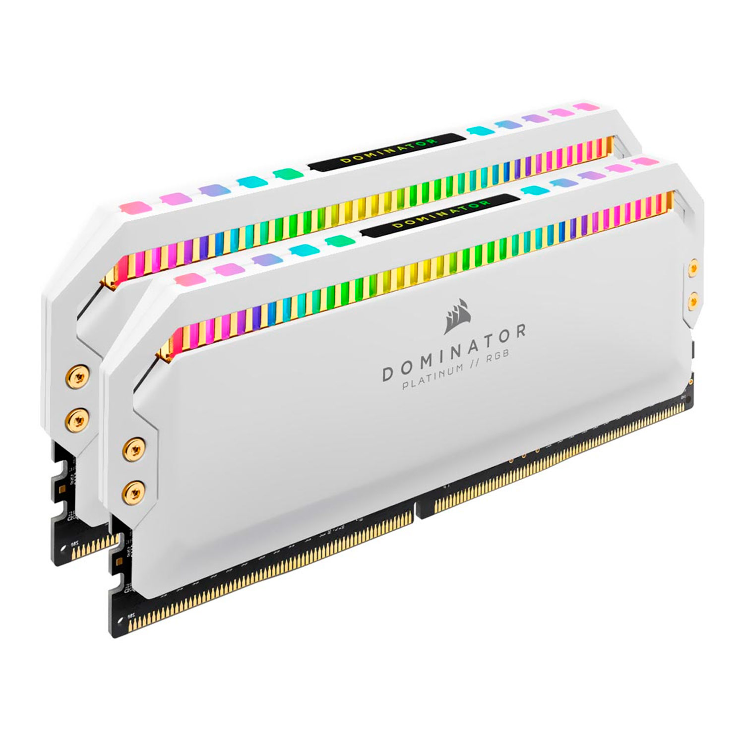 Memória RAM Corsair Dominator Platinum RGB 16GB (2x8GB) DDR4 3600MHz - CMT16GX4M2D3600C18W