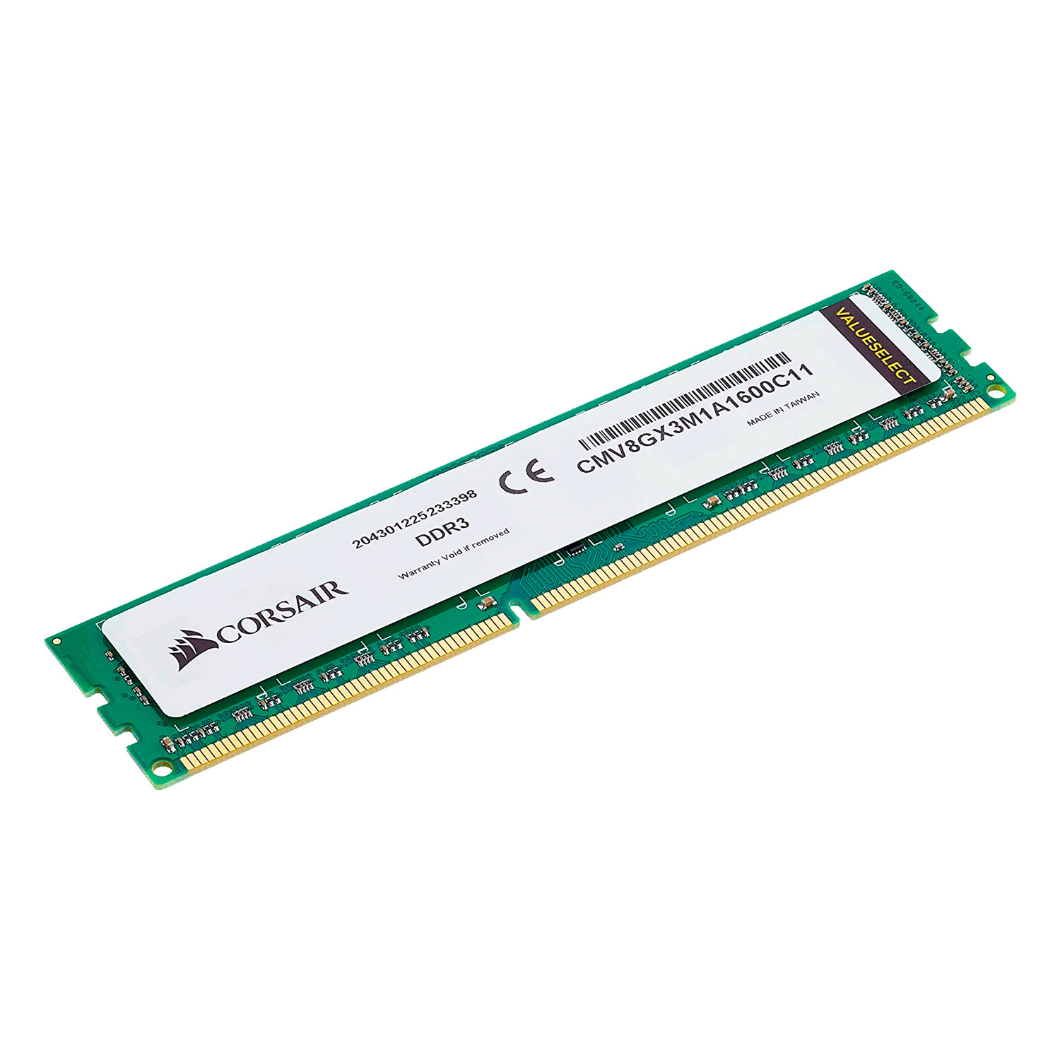 Memória RAM Corsair Valueselect 8GB DDR3 1333 MHz - CMV8GX3M1A1333C9