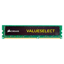 Memória RAM Corsair Valueselect 8GB DDR3 1600 MHz - CMV8GX3M1A1600C11