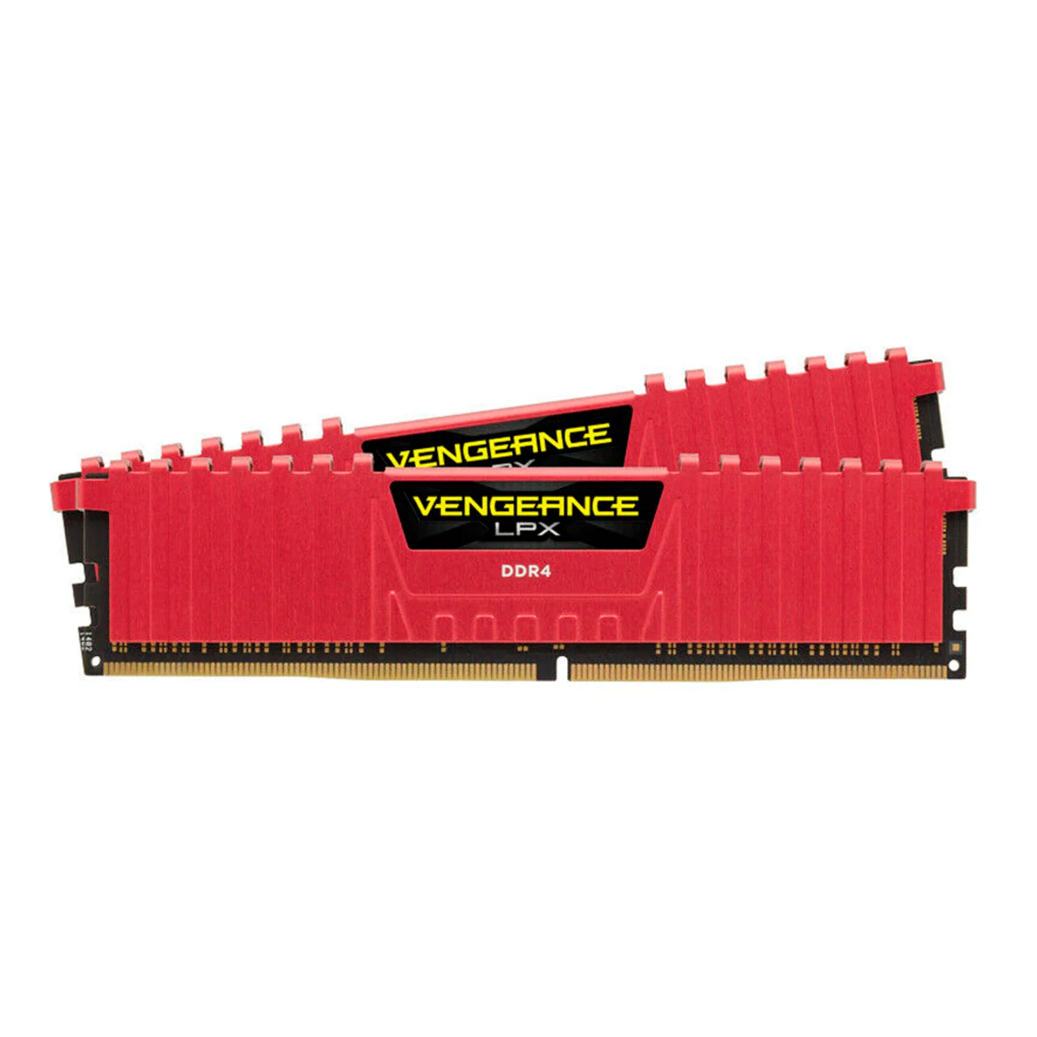 Memória RAM Corsair Vengeance 16GB (8GB*2) / DDR4 / 2666MHZ - Red (CMK16GX4M2A2666C16R)
