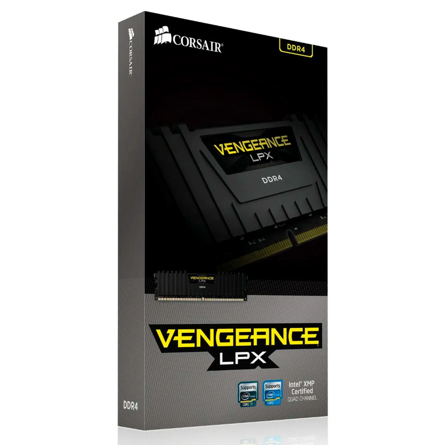 Memória RAM Corsair Vengeance 16GB / DDR4 / 2666MHZ - Preto (CMK16GX4M1A2666C16)