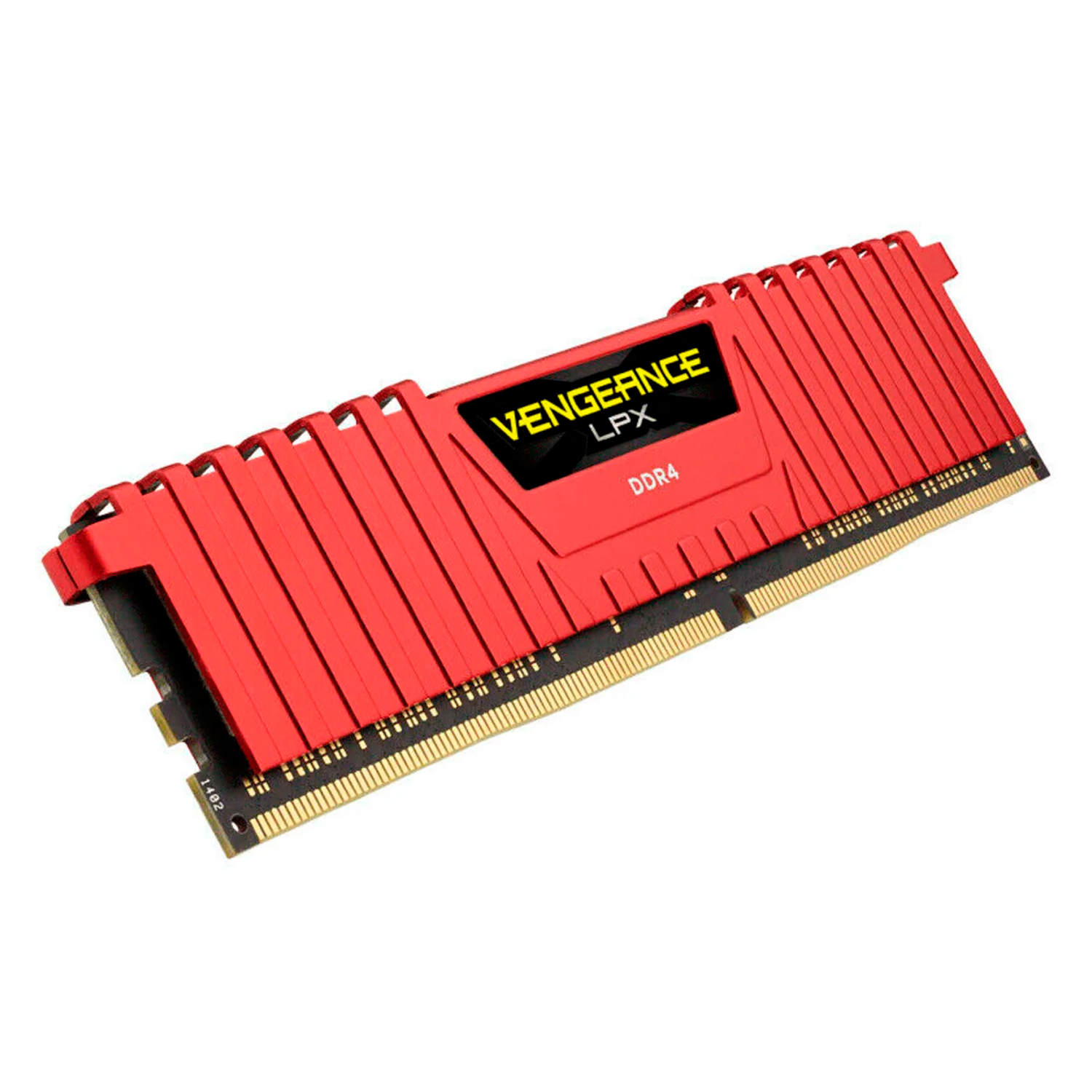 Memória RAM Corsair Vengeance LPX 8GB / DDR4 / 2400MHZ - Vermelho (CMK8GX4M1A2400C16R)