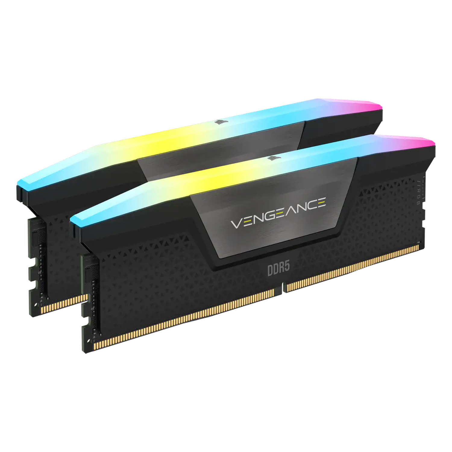 Memória RAM Corsair Vengeance RGB 32GB (2x16GB) DDR5 / 5200MHz -(CMH32GX5M2B5200C40)