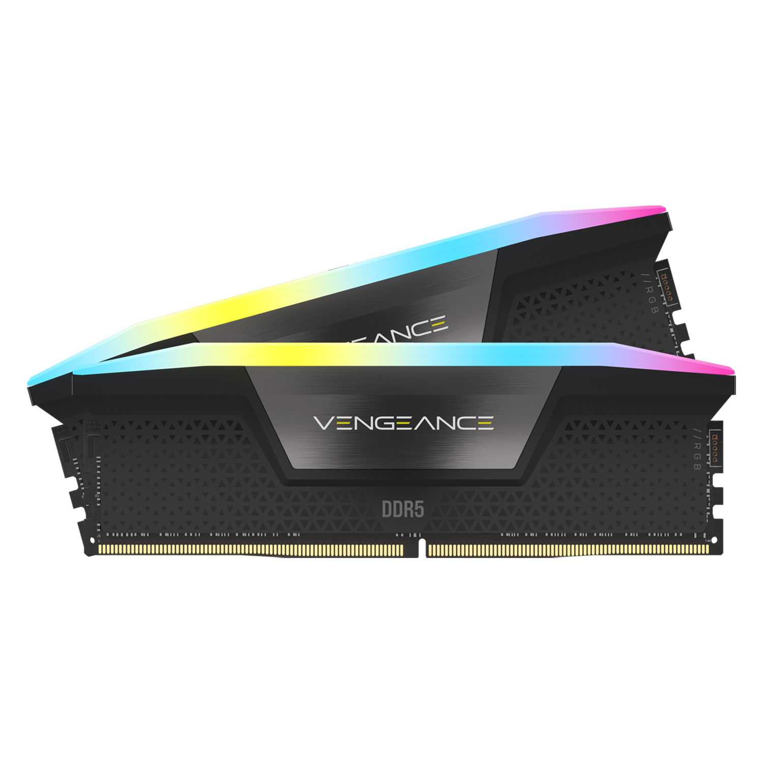 Memória RAM Corsair Vengeance RGB 32GB (2x16GB) DDR5 / 5200MHz - (CMH32GX5M2B5200Z40K)