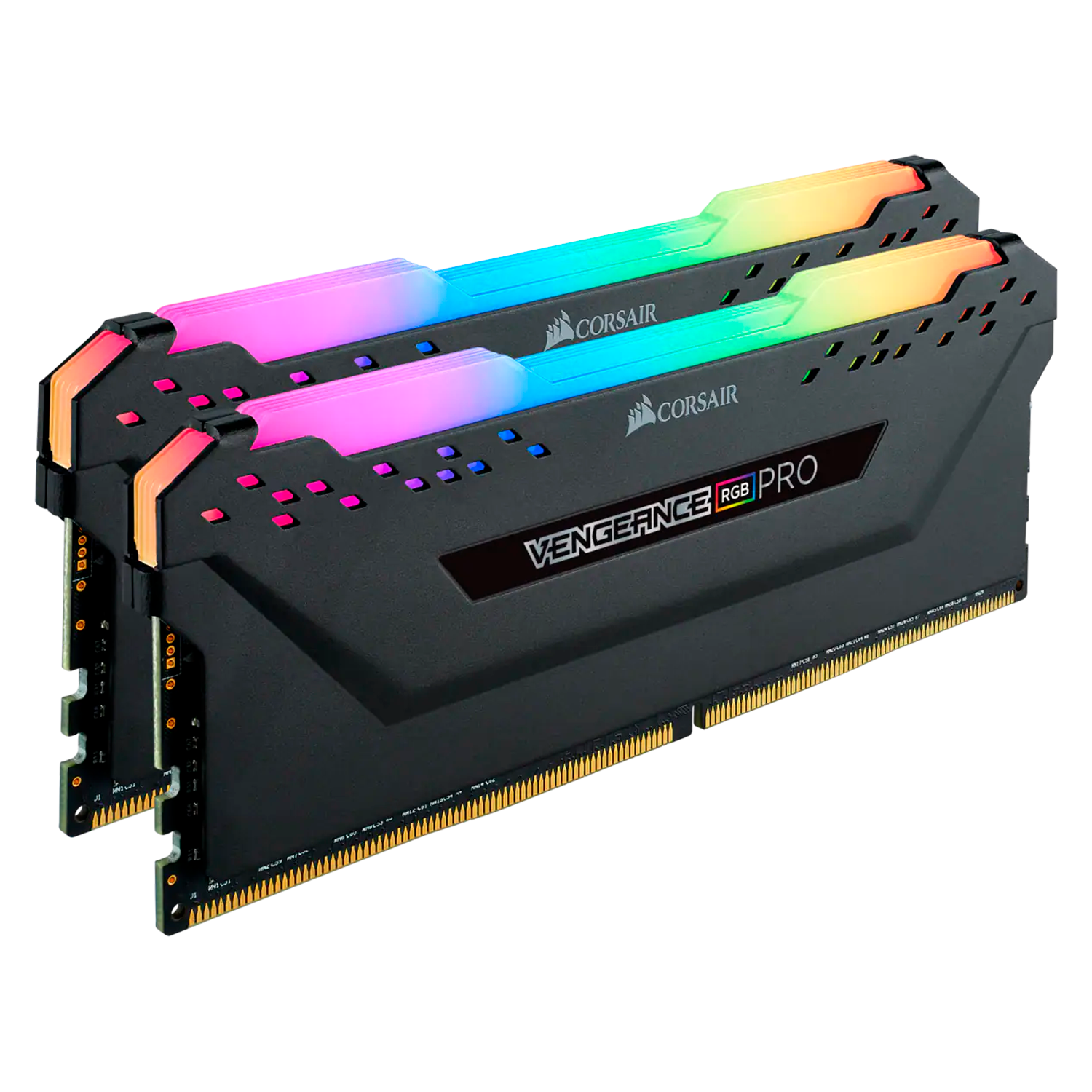 Memória RAM Corsair Vengeance RGB Pro 16GB (8GB*2) / DDR4 / 2933MHZ - Preto (CMW16GX4M2Z2933C16)