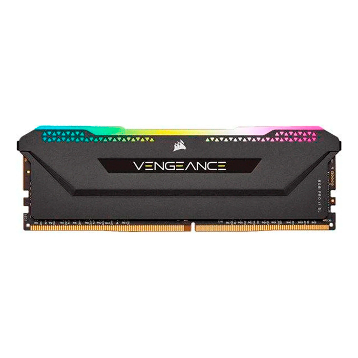 Memória RAM Corsair Vengeance RGB Pro 8GB / DDR4 / 3600MHZ - Black(CMW8GX4M1Z3600C18)