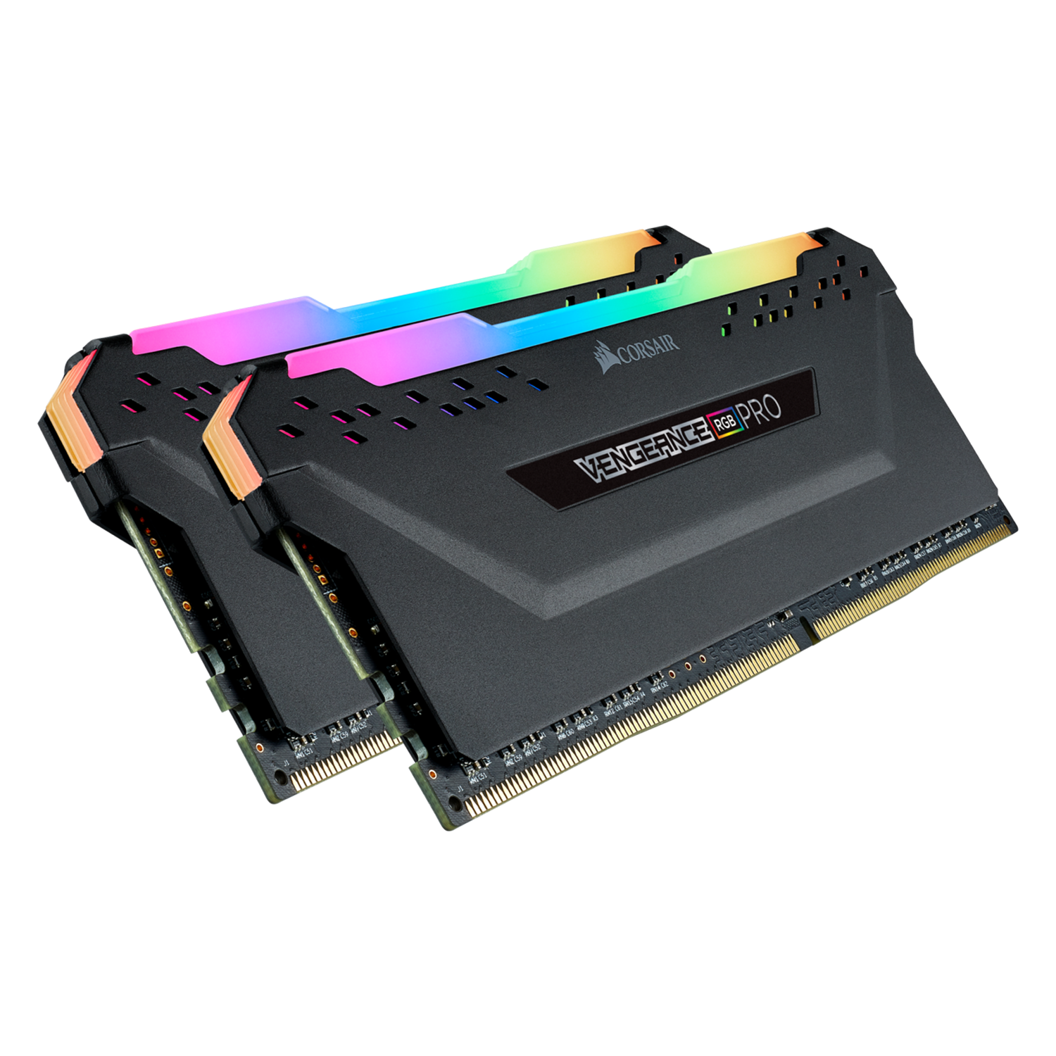 Memória RAM Corsair Vengeance RGB Pro BLK 32GB /  DDR4 / 3600MHz - Preto (CMW32GX4M2Z3600C18)

