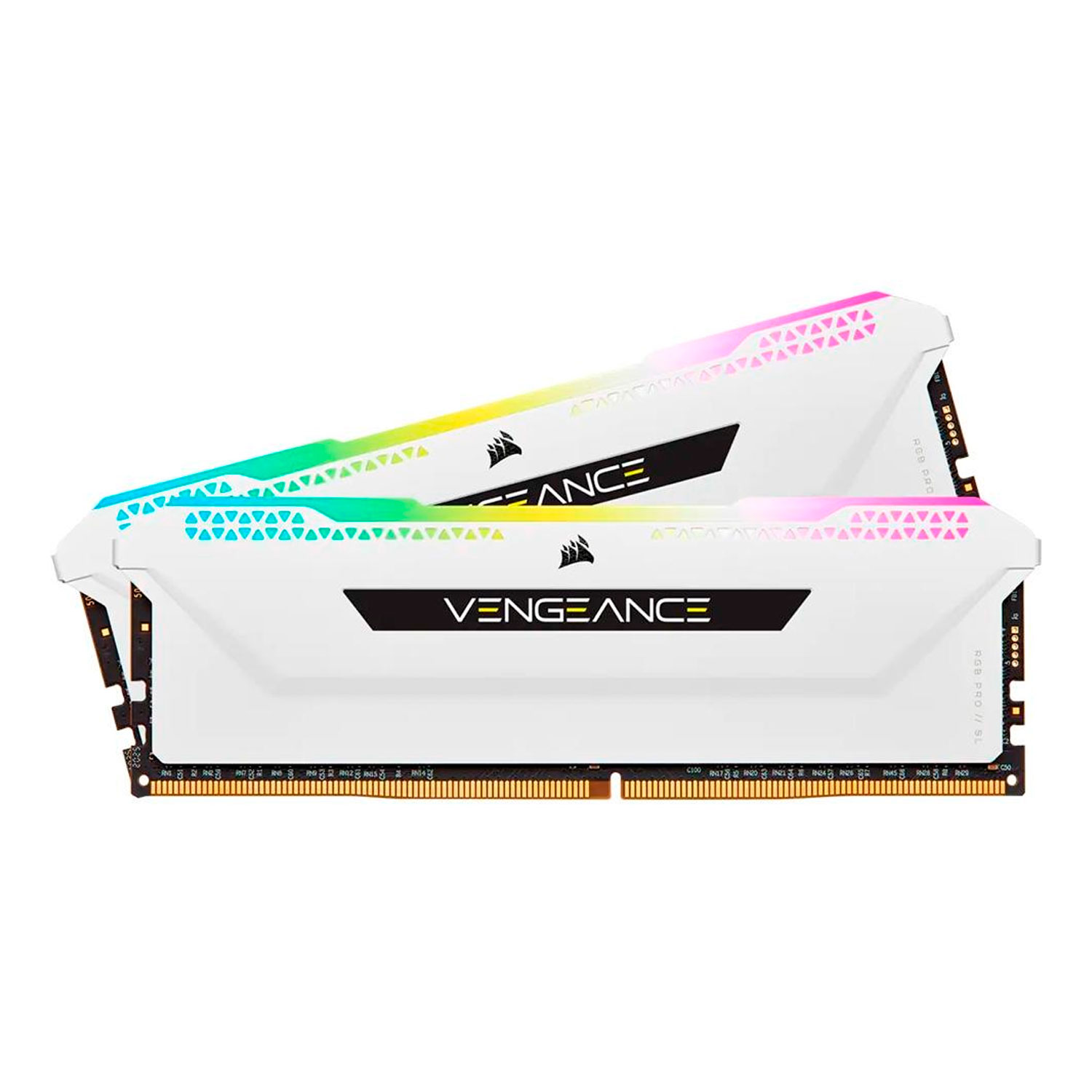 Memória RAM Corsair Vengeance RGB PRO/SL 16GB (8GB*2) / DDR4 / 3200MHZ - (CMH16GX4M2E3200C16W)
