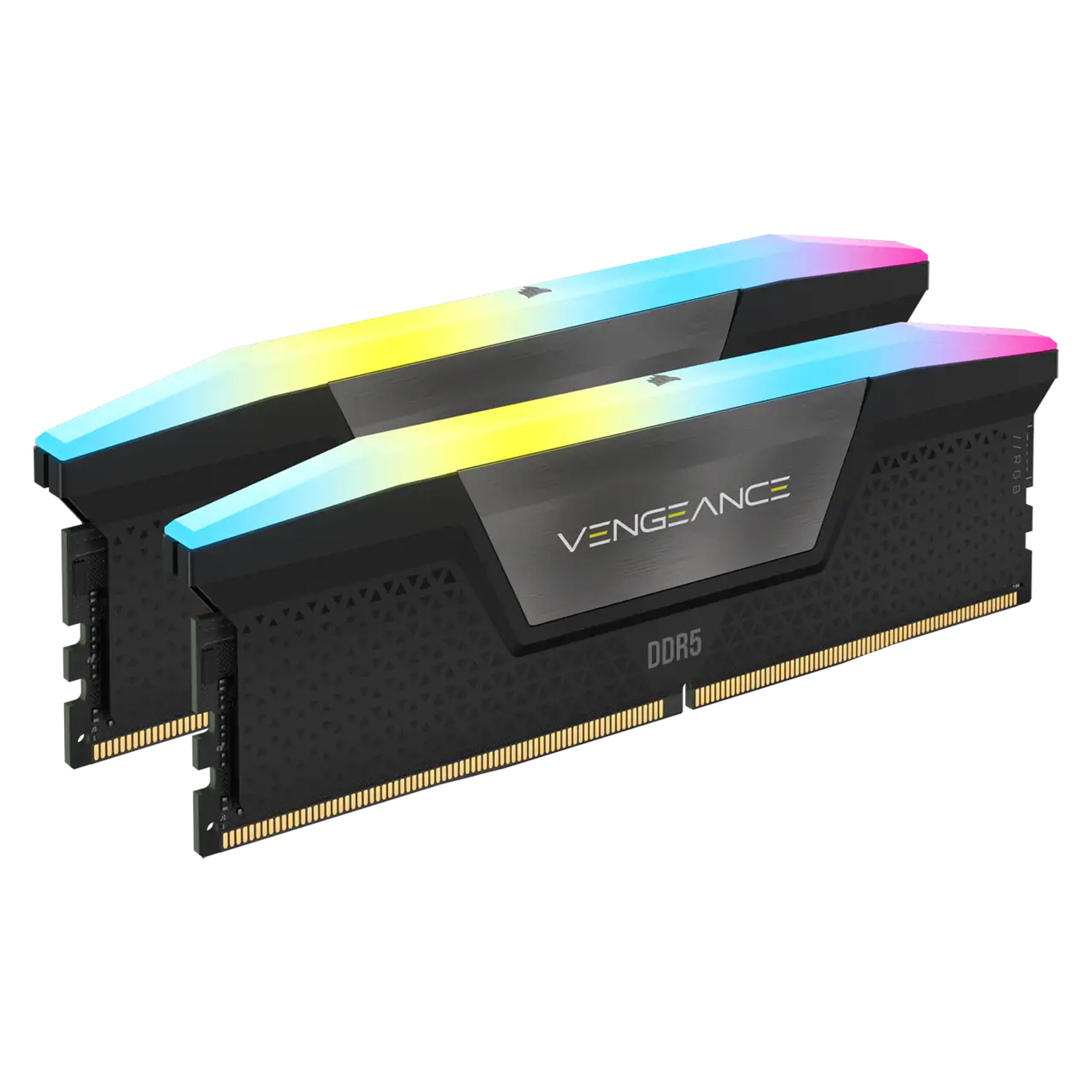 Memória RAM Corsair Vengeance RGB Pro SL 32GB (2x16GB) DDR5 / 6000MHz -Preto (CMH32GX5M2B6000C40)

