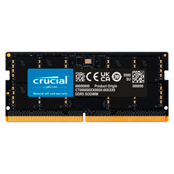 Memória RAM Crucial 16GB DDR5 5600MT/s para Notebook - CT16G56C46S5