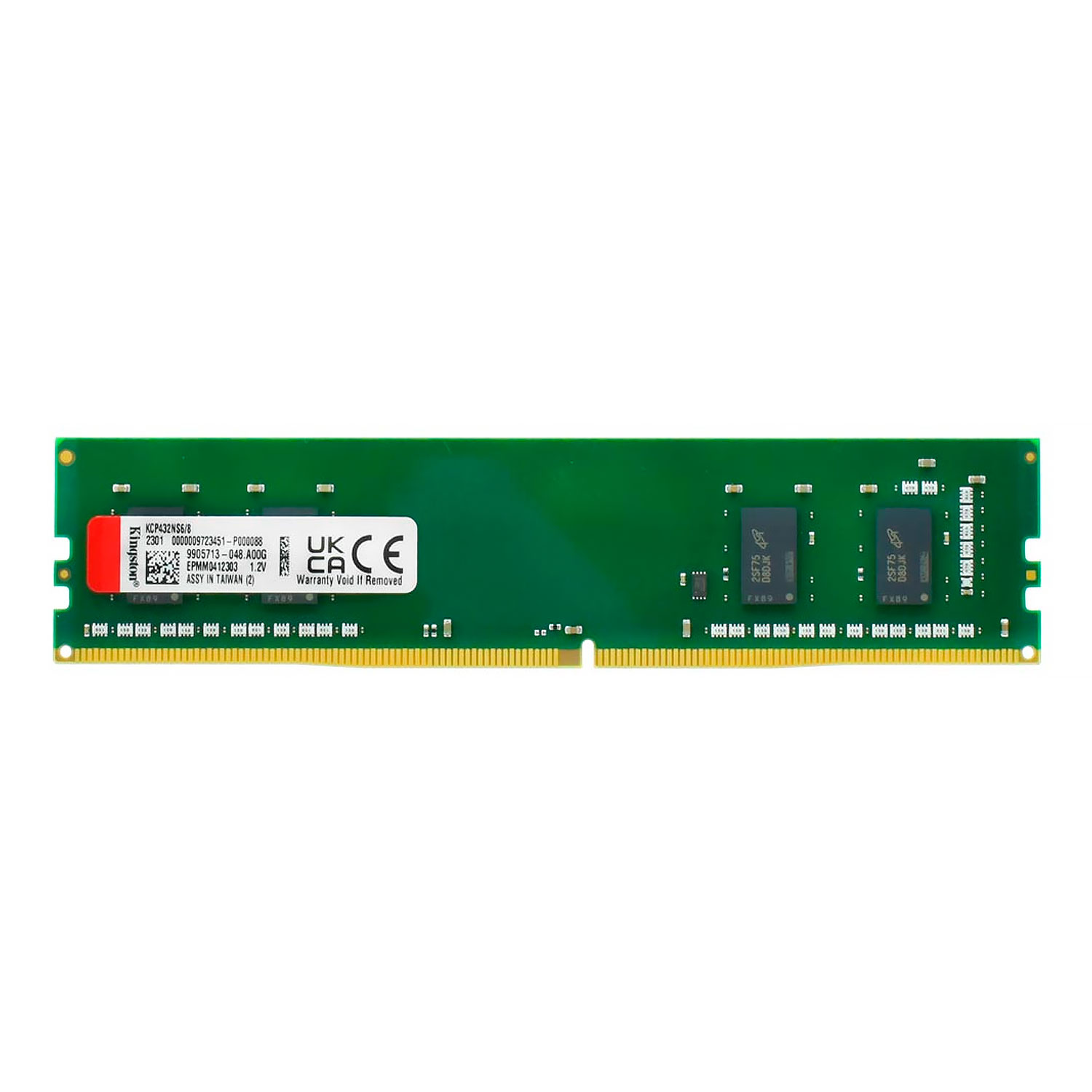 Memória RAM Kingston 8GB / DDR4 / 3200mhz - (KCP432NS6/8)