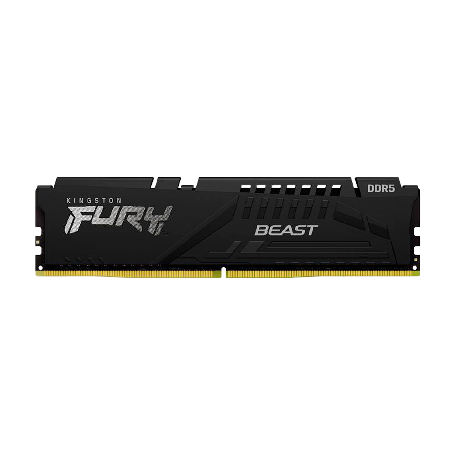 Memória RAM Kingston Fury Beast 16GB / DDR5 / 4800Mhz - Black (KF548C38BB-16)