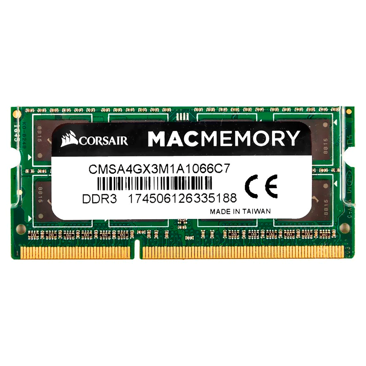 Memória RAM para Macbook Corsair 4GB / DDR3 / 1066MHZ - (CMSA4GX3M1A1066C7)