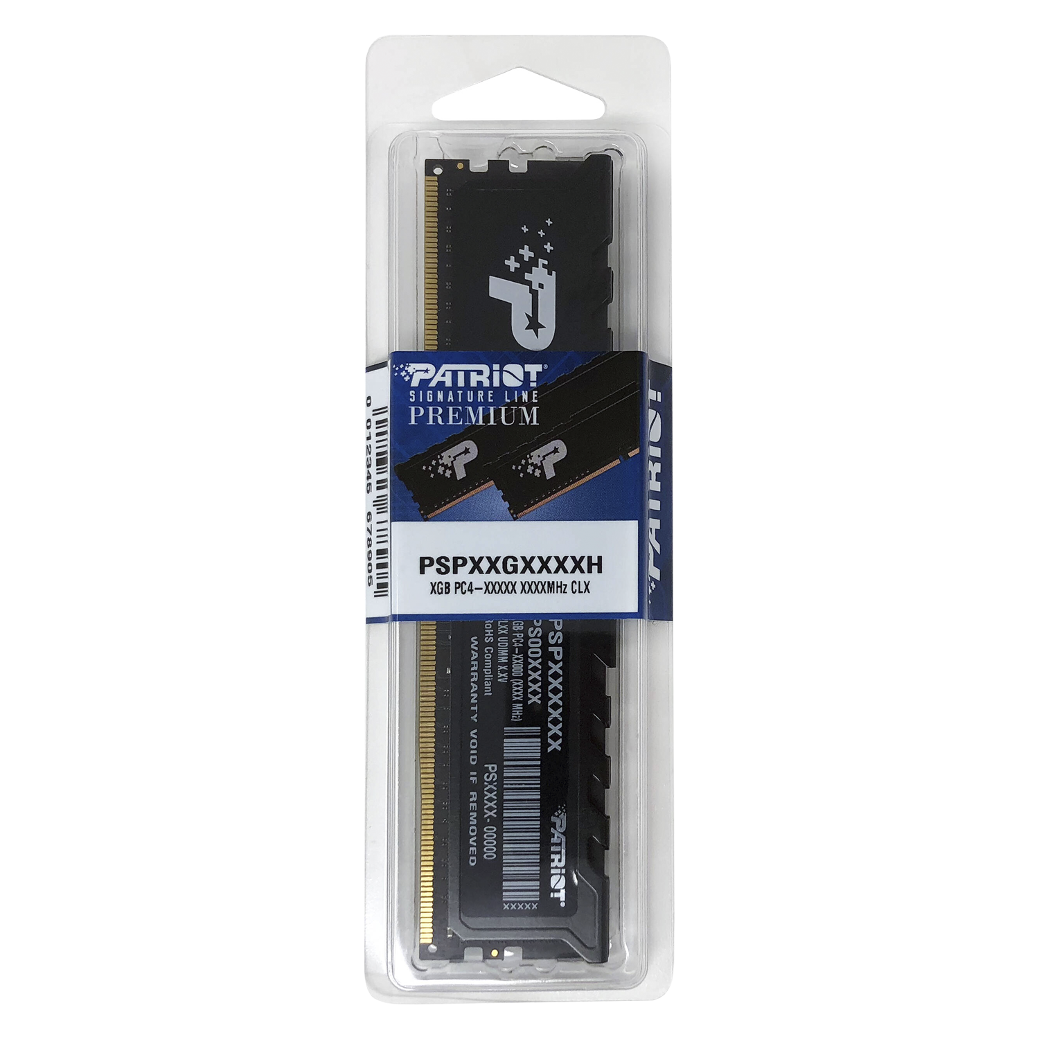Memória RAM Patriot Premium 16GB / DDR4 / 2666MHz - (PSP416G266681H1)