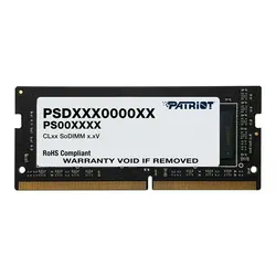 Memória RAM Patriot Signature 8GB DDR4 3200MT/s para Notebook - PSD48G320081S