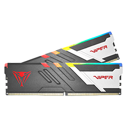 Memória RAM Patriot Viper Venom RGB / 2x32GB / DDR5 / 5200MHz - (PVVR564G520C40K)
