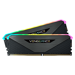 Memória RAM Corsair Vengeance RGB RT 64GB (2x32GB) / DDR4 / 3600MHz - CMN64GX4M2Z3600C18
