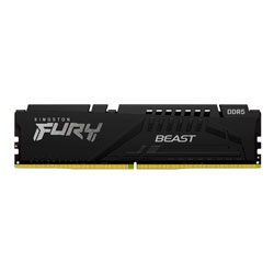 Memória RAM Kingston Fury Beast 8GB / DDR5 / 5600 MHz - Preto (KF556C40BB-8)