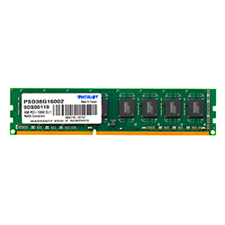 Memória RAM Patriot 8GB / DDR3 / 1600mhz / 1x8GB - (PSD38G16002)