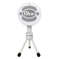 Microfone Logitech Blue Snowball Ice USB - branco (988-000070)