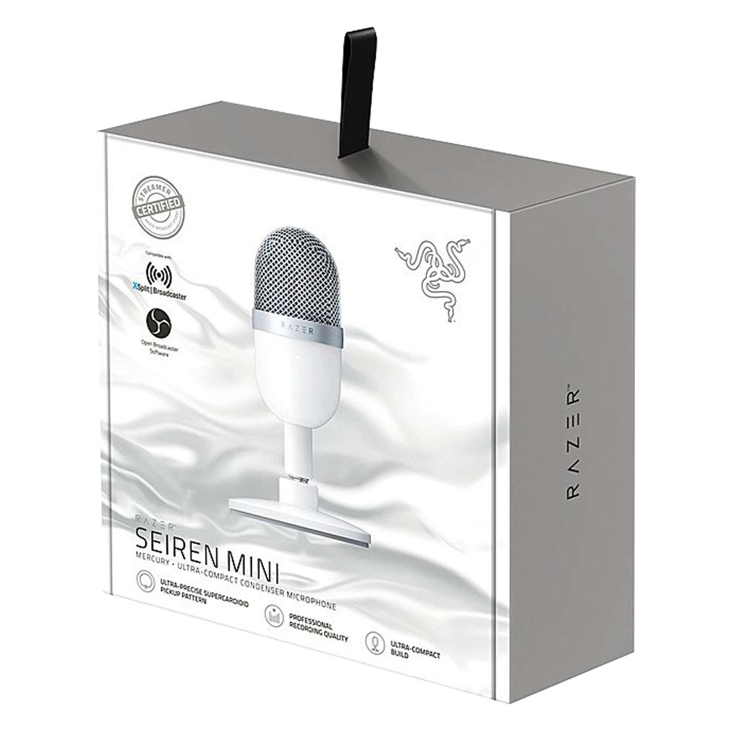 Microfone Razer Seiren Mini - Branco - (RZ19-03450300-R3U1)
