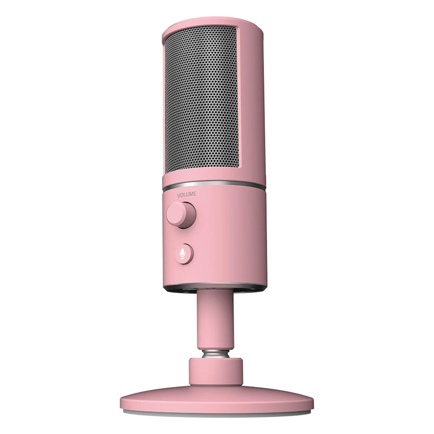 Microfone Razer Seiren X Cardioid Quartz - Rosa (RZ19-02290300-R3M1)