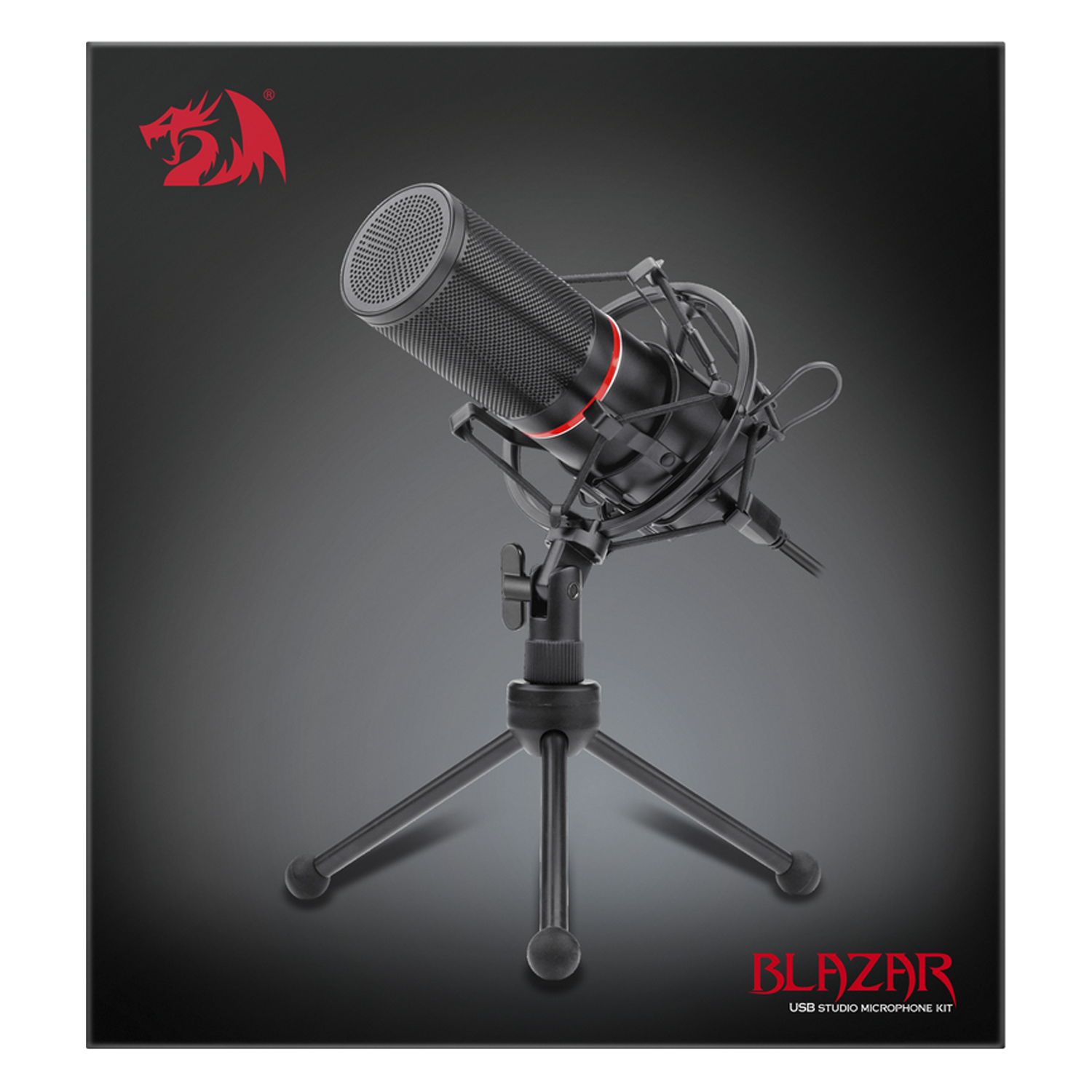 Microfone Redragon Blazar GM300 - Preto