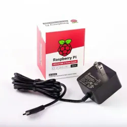 Fonte Para Raspberry Pi 4 Official Usb-C Power Supply - Preto