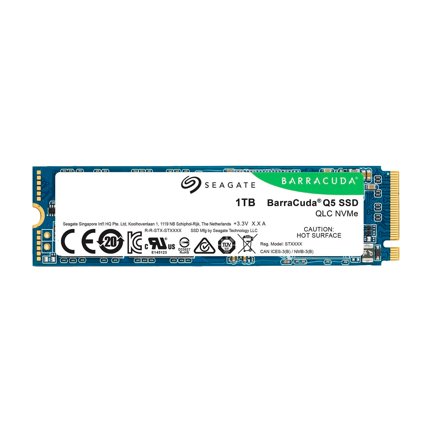 SSD M.2 Seagate Q5 1TB / GEN3 / NVME - (ZP1000CV3A001)