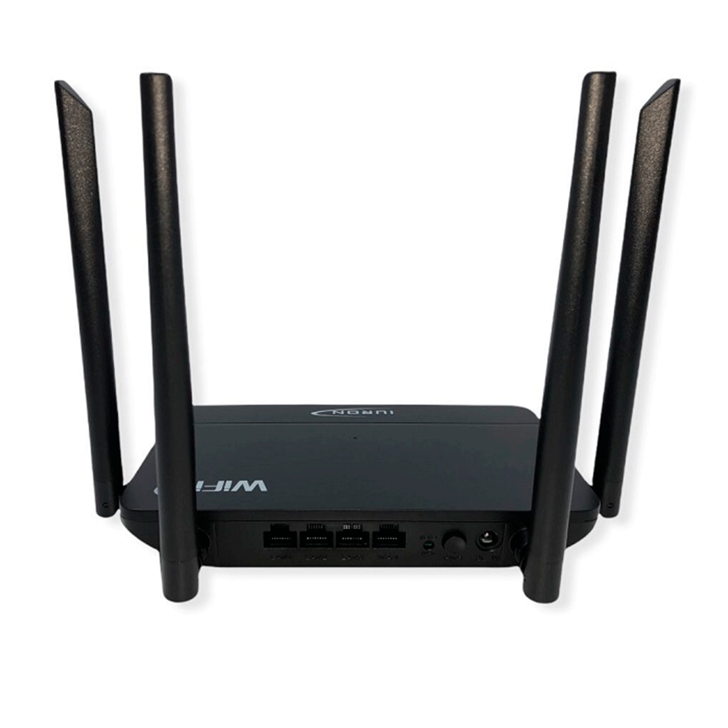 Roteador Iuron AC1200MBPS Wifi 5 4 Antenas / 2.4/5G / 5DB - Preto