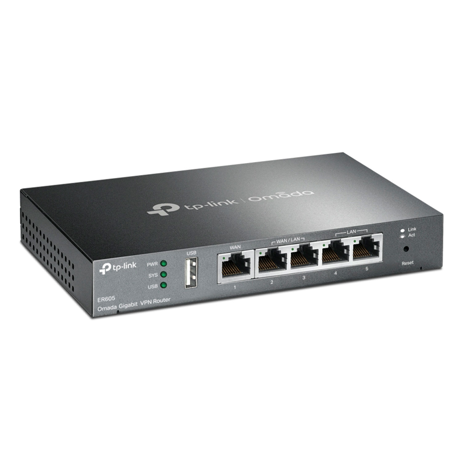 Roteador Tp-Link Omada ER605 VPN Gigabit - Preto
