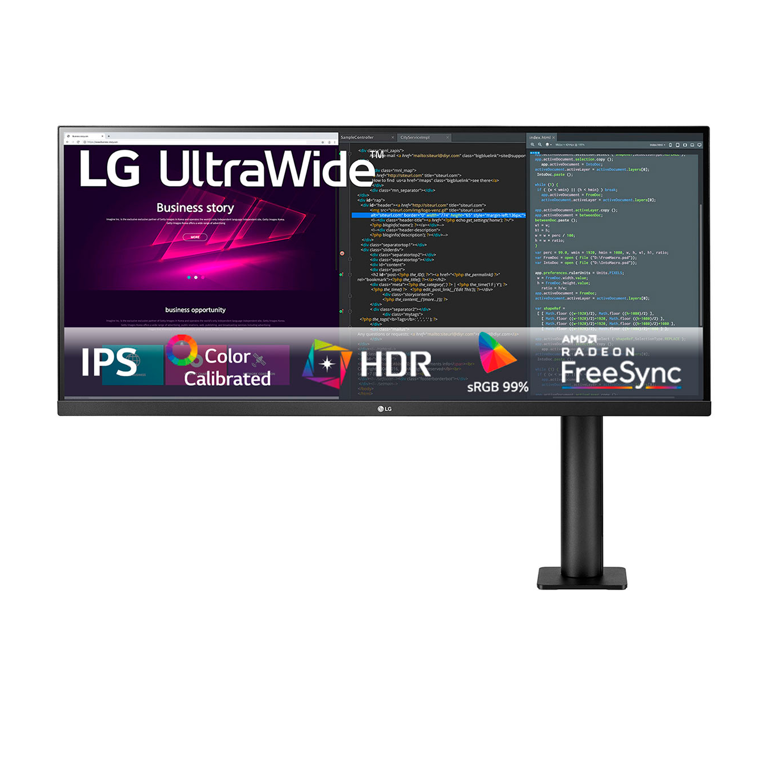 Monitor LG 34WN780B 34" 75HZ / WQHD / Ultrawide / Ergonômico