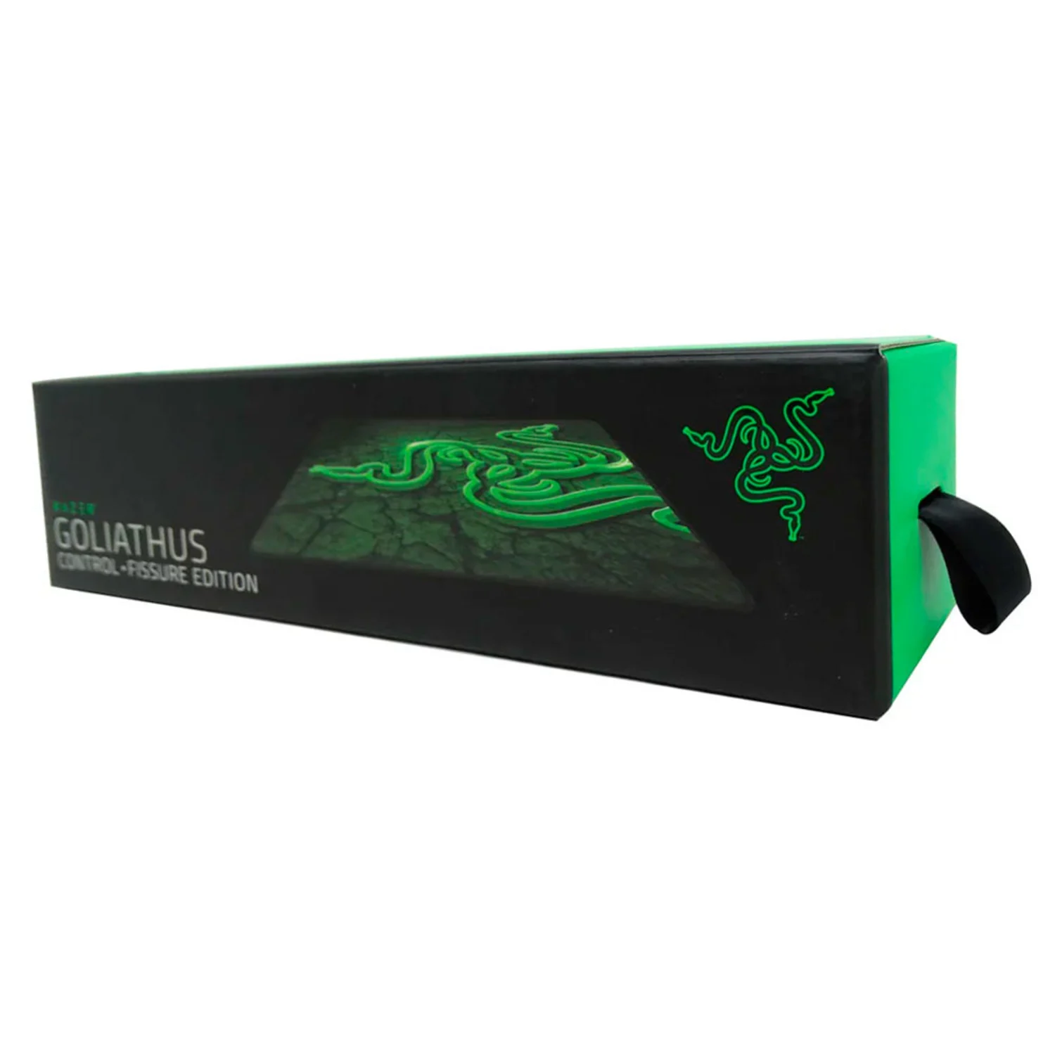 Mousepad Gamer Razer Goliathus Fissure Control Médio - Verde