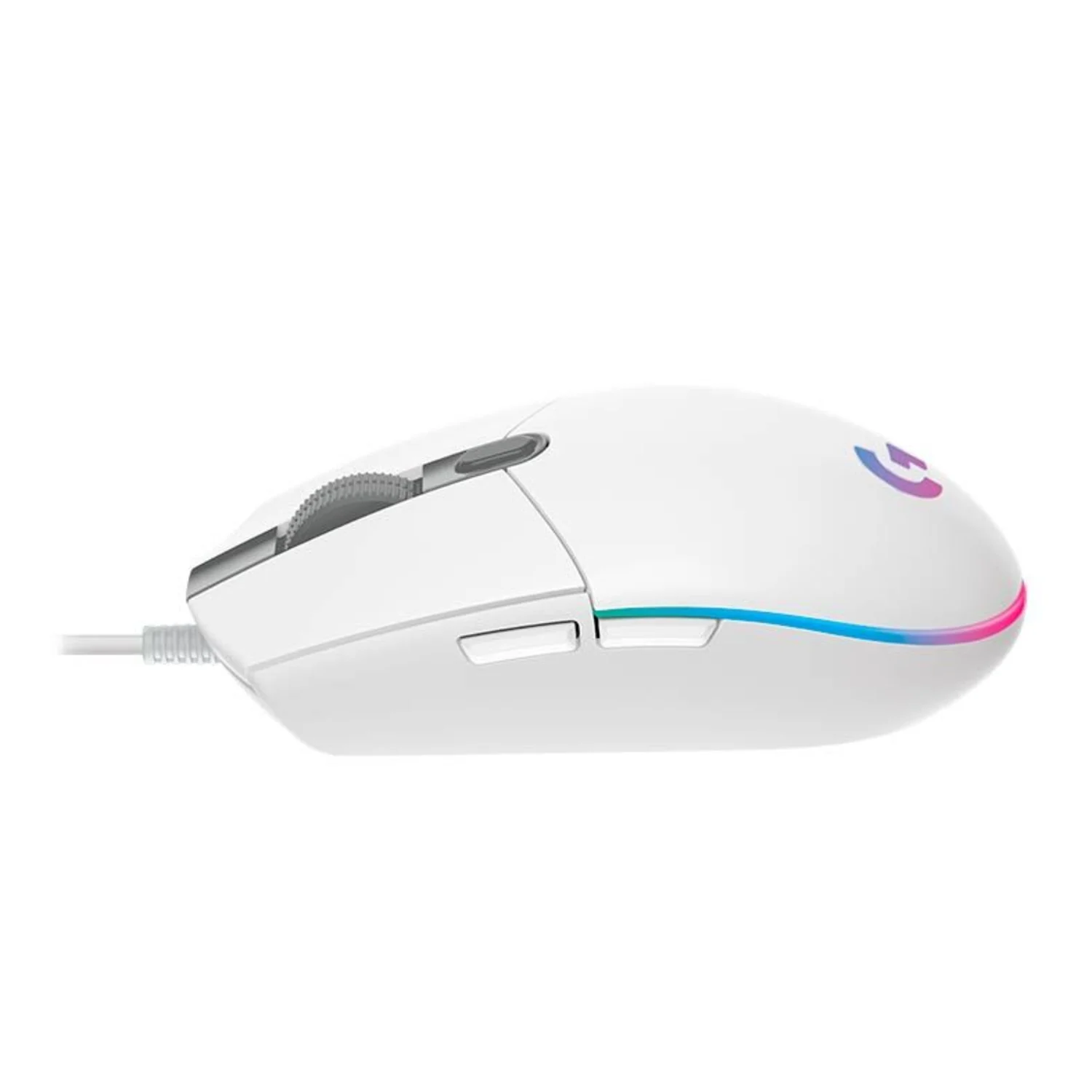 Mouse Gamer Logitech G203 Lightsync - Branco (910-005794)