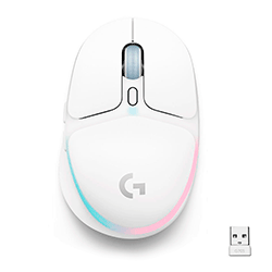 Mouse Gamer Logitech G705 Lightsync Wireless - Branco (910-006366)