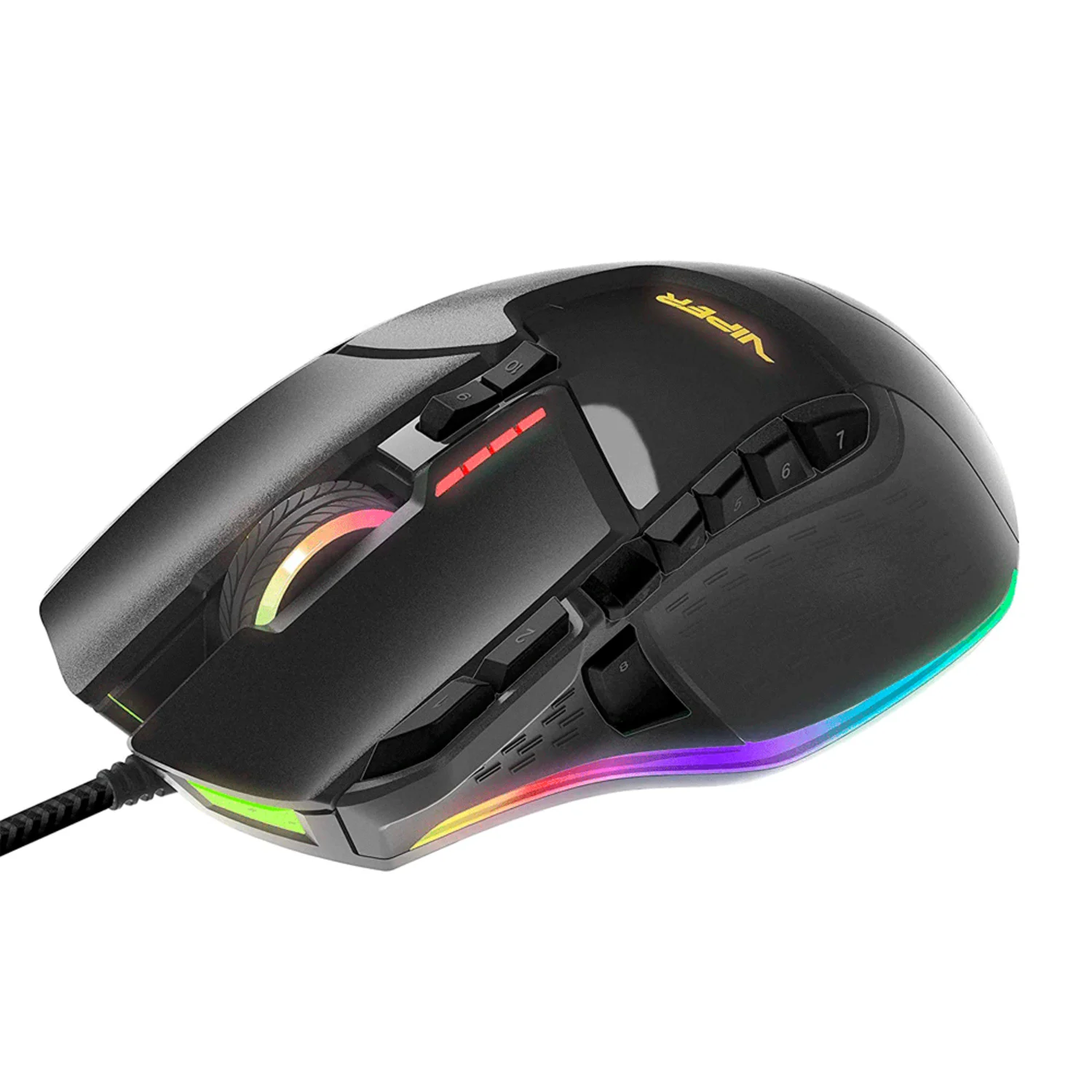 Mouse Gamer Patriot Viper V570 Laser RGB Gaming 12000DPI