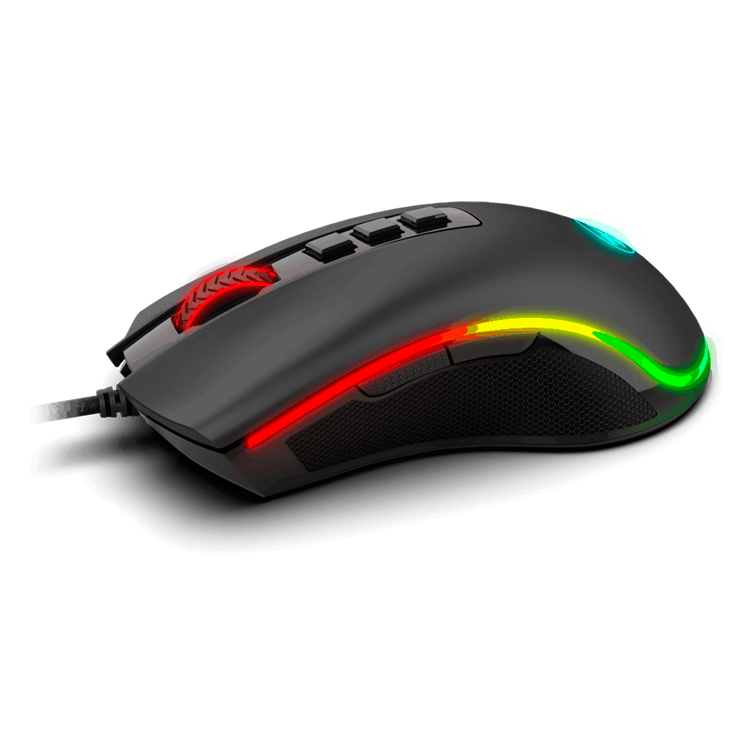 Mouse Gamer Redragon Cobra FPS M711-FPS / RGB / 24000 DPI - Preto