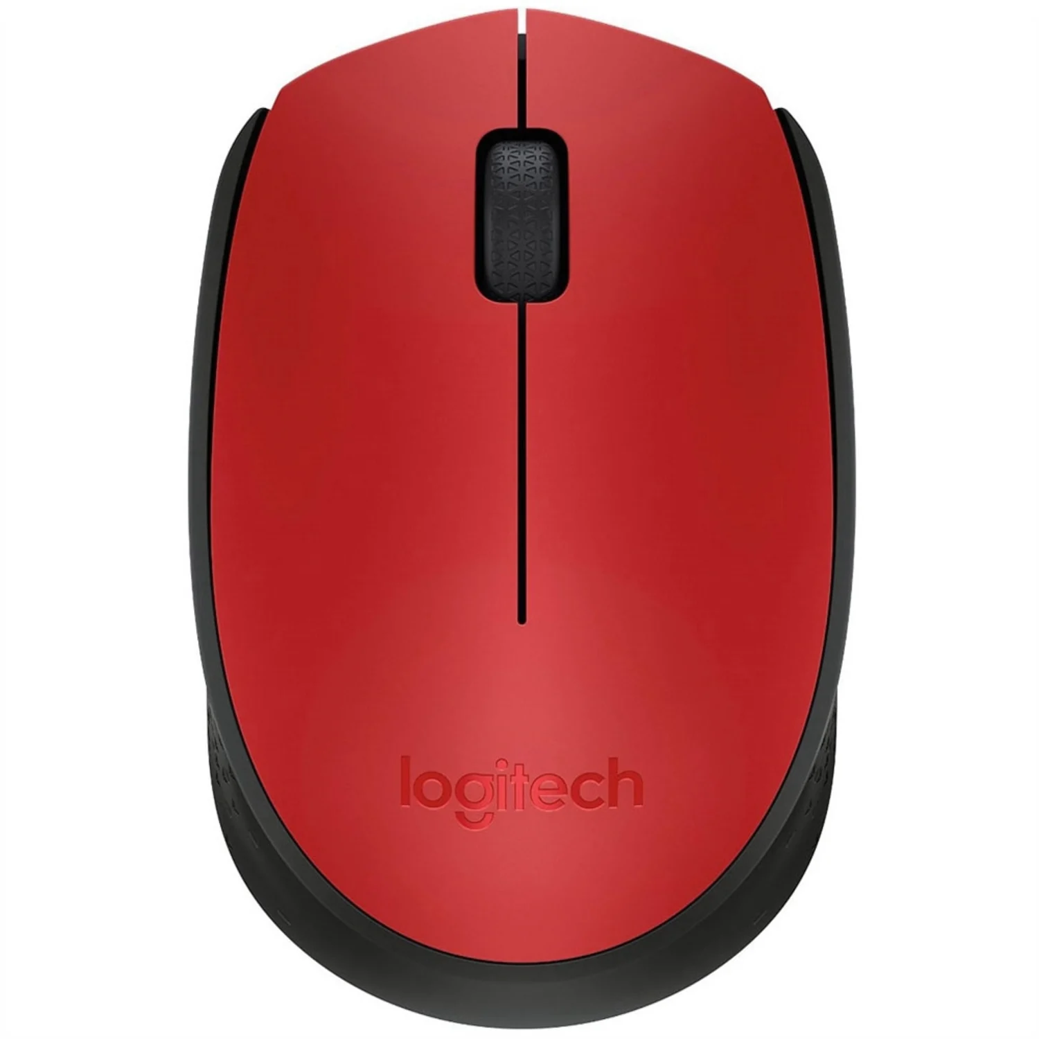 Mouse Logitech M-170 Wireless - Vermelho (910-004941)