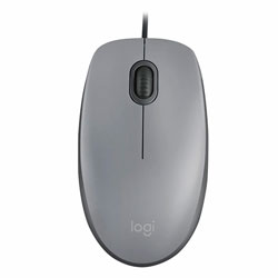 Mouse Logitech M110S Óptico USB - Cinza