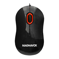 Mouse Magnavox MCA3219-MO com Fio/ 1000DPI - Preto