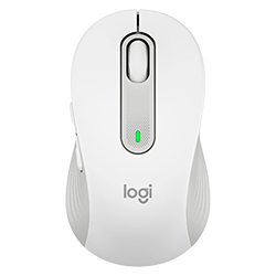 Mouse Wireless Logitech Signature M650 L - White (910-006233)