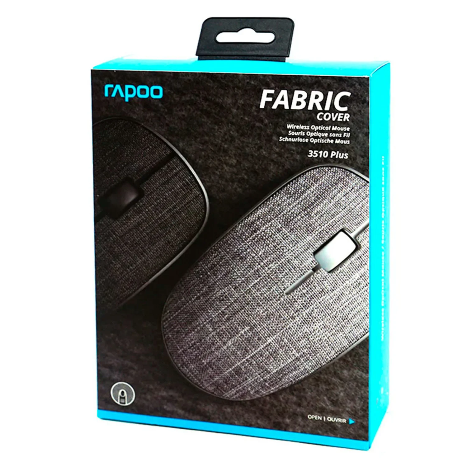 Mouse Wireless Rapoo 3510 Plus Wireless - Preto