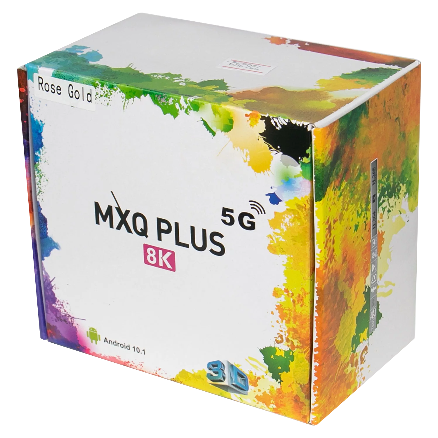 Receptor MXQ Plus 8K 5G 8GB RAM + 32GB Memória - Gold
