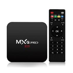 Receptor MXQ Pro 4K / 64 GB Ram+512 GB / Android 11.1 / 5G / Wifi 2.4GZ - Preto