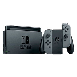 Console Nintendo Switch 32GB HAD-S - Cinza (Japão) (Caixa Danificada)

