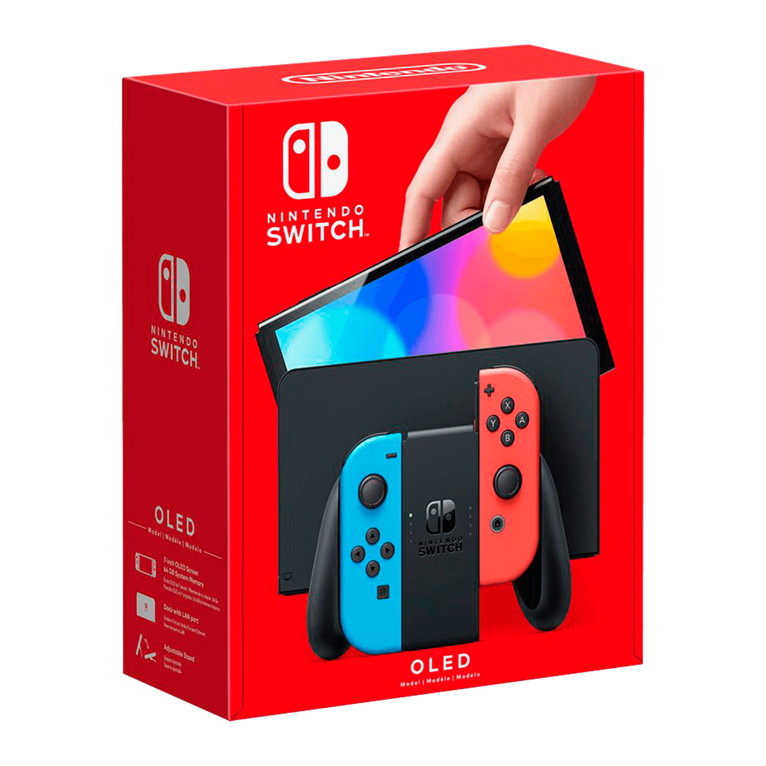 Console Nintendo Switch OLED 64GB Japão- Neon (HEG-S-KABAA)