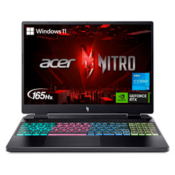 Notebook Acer Nitro 16 AN16-51-7515 Intel Core i7-13700H 1TB HDD / 16GB RAM / 16" Full HD / GeForce RTX4050 / Windows 11 - Cinza