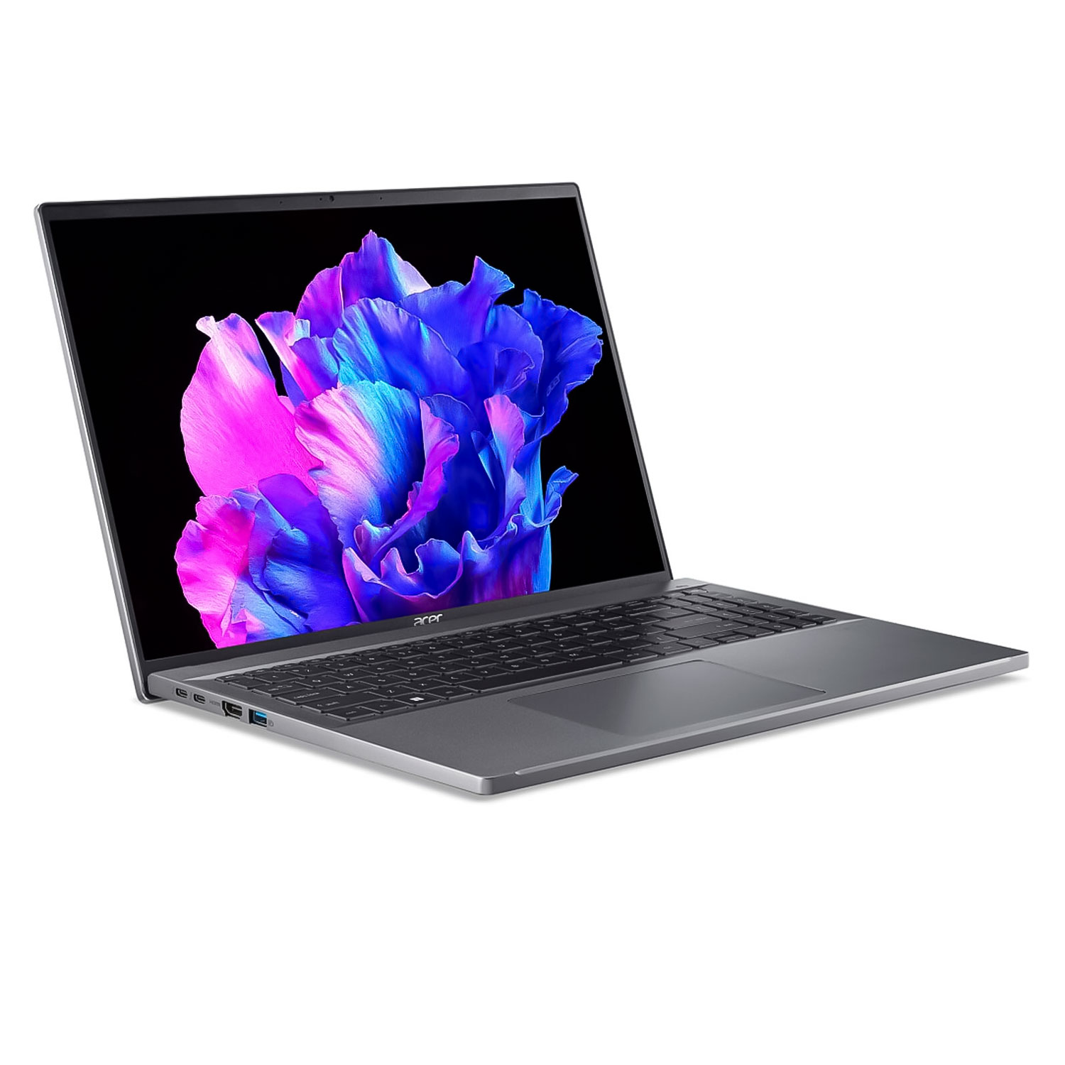 Notebook Acer Swift Go SFG16-71-72LH 16" Intel Core i7-1355U 1TB SSD 16GB RAM - Cinza
