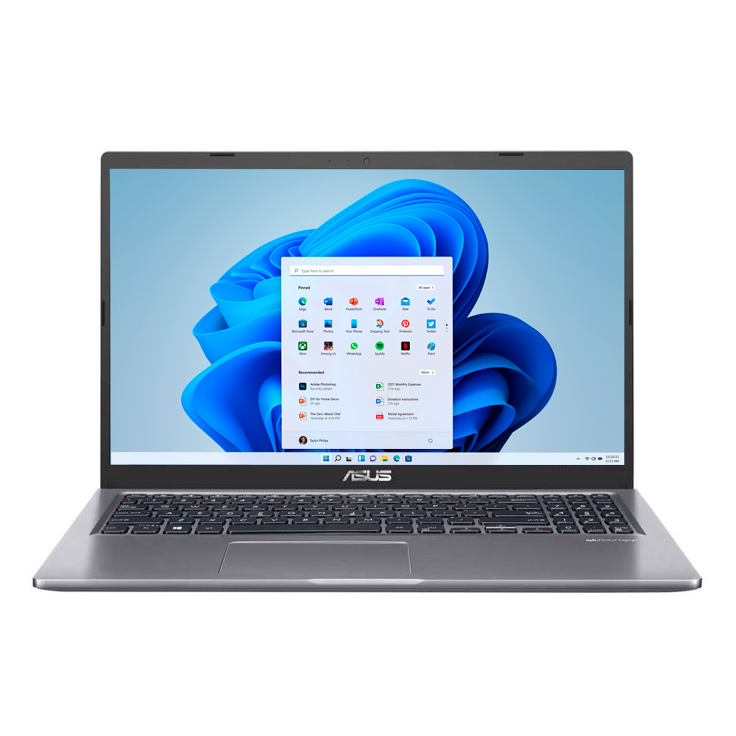 Notebook Asus F515EA-DH75 I7-1165G7 8GB / 512GB SSD / Tela 15.6" FHD / Windows 11 - Cinza